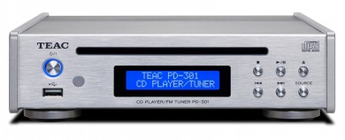 CD-плеер/FM-тюнер TEAC PD-301-X silver