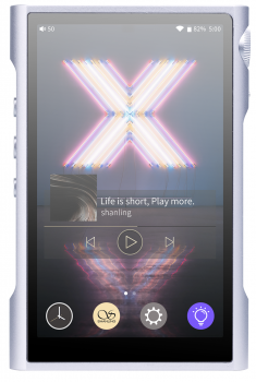 Shanling M3X purple, портативный аудиоплеер